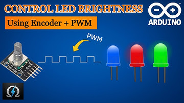 ROTATIE-encoder LED-helderheidsregelaar (MET PWM)