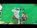 How I painted frog | graffiti art