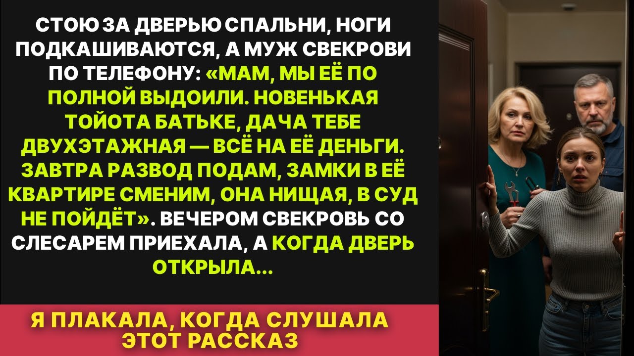 Свекровь с сыном решили отобрать мою квартиру, но я их обхитрила