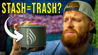Why the Jetboil Stash is TERRIBLE... and FANTASTIC