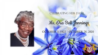 Services in Loving Memory of Ms. Ora Bell Jennings