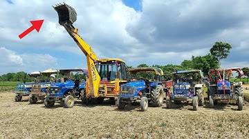 Jcb Backhoe Machine Soil Load Tractor Swaraj Sonalika Sikandar Eicher 551 Soil Unload Tractor | Gpc