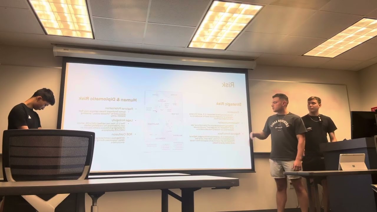 HSI 342 South China Sea Freedom of Navigation Operations.