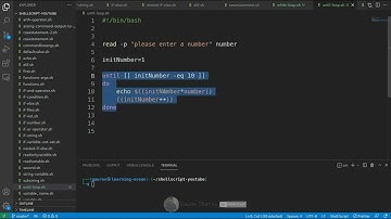 Shell Script tutorials - 39 - Until Loop In Shellscript  - Until Loop Syntax In Shellscript