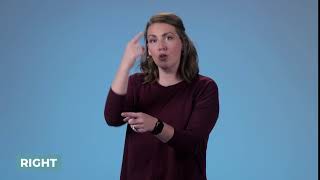 Learn How to Sign Right in ASL | LearnHowToSign.org