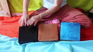 Cajon Majon Is A Portable Percussion Drum Box. Travel Mini Cajon Tab.