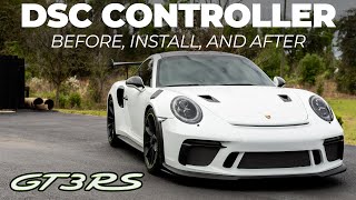 991.2 Porsche GT3 RS:  DSC Controller - Before, Install, and After