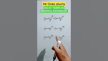 Shortest tricks for no of terms in binomial for jee🔥😍#ytshorts #maths #binomial_theorem #mathematics