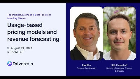 Usage-Based Pricing: SaaS Metrics, Forecasting & Revenue Models