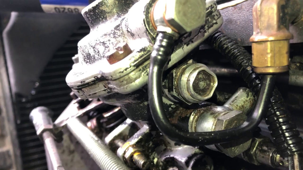 93 cummins VE pump leak YouTube