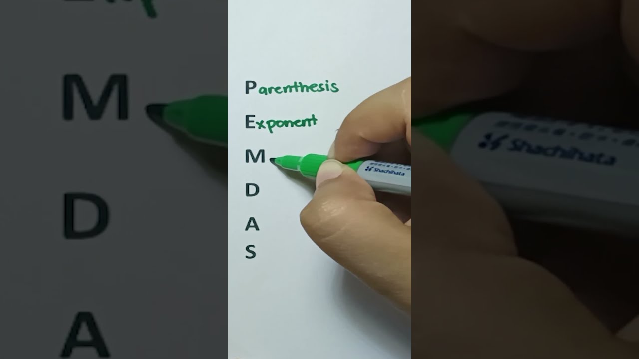 PEMDAS Meaning