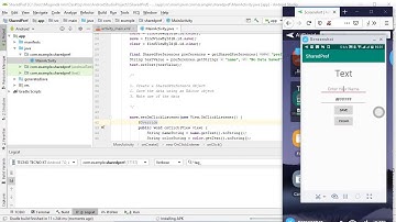 Android SharedPreferences Tutorial