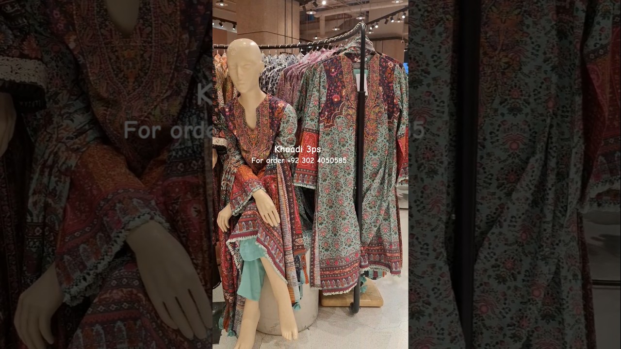 khaadi Summer 3ps Collection 2025 ❤️ 😍
