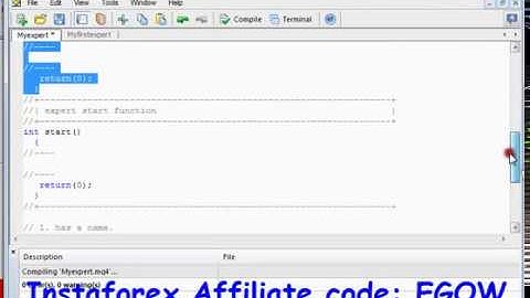 The Basics of Writing An Expert Advisor in MQL4 - Code Tuts 2018 #10