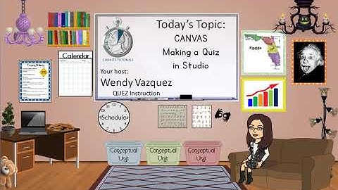 Canvas Studio   Making a Quiz