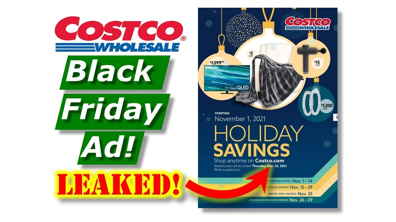 🎄 Costco Black Friday 2021 Flyer LEAKED! Deals Tools, Vacs, Remodeling