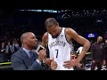 Kevin Durant talks after Brooklyn Nets beat Orlando Magic 114-106