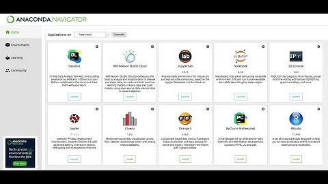 Installing and configuring Anaconda Navigator for Python projects
