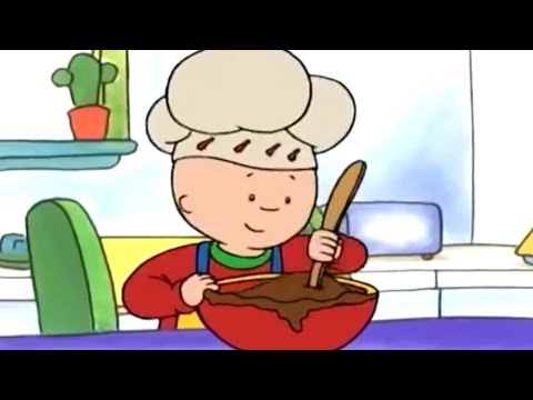 Caillou Türkçe HD - Caillou Yeni Bölüm 2018 | Şef Caillou | kayu cizgi filmi | ​​Caillou Derleme