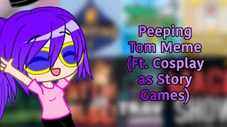 Peeping Tom Meme || Roblox Story Game Cosplays || Tween Practice || Read desc screenshot 2