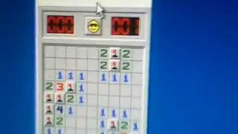 Minesweeper Cleared In 1 Second by DDflame115
