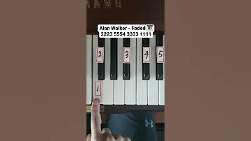 Alan Walker - Faded (Piano Tutorial)