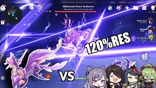 I Fought The Millennial Pearl Seahorse With Only Electro  Genshin Impact