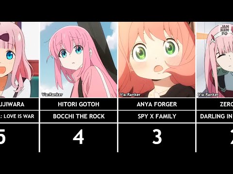 TOP 50 BEST PINK-HAIRED FEMALE CHARACTERS IN THE ANIME UNIVERSE