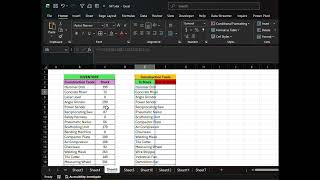 How to create a Dynamic Inventory Management in Excel