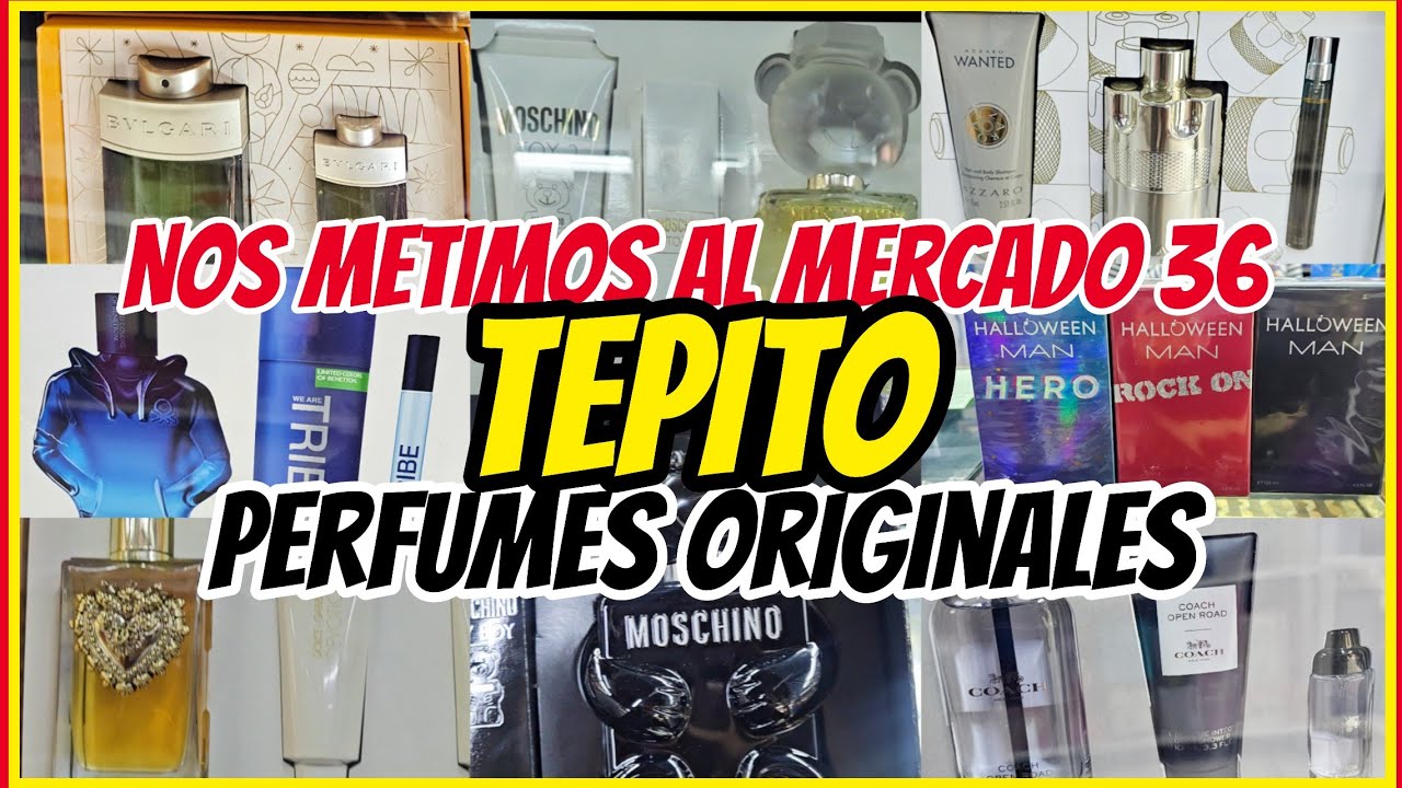 😱Desde $360 la única tienda con PERFUMES ORIGINALES en el Mercado de Tepito PROMOCIONES ESPECIALES