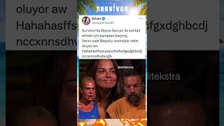 SURVİVOR BEYZA VE SERCAN ORTADAN KAYBOLMUŞ #survivor