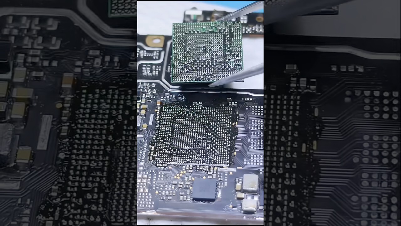 IC Reballing Full Process | Mobile Repair Advanced Level Training 