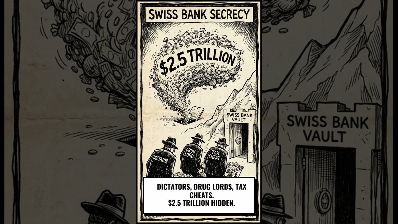 The Swiss Bank Secret: How $2.5 Trillion Vanished in Plain Sight