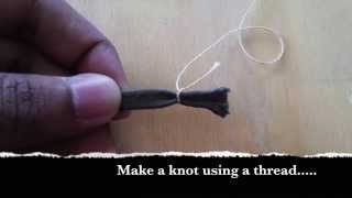 How to fix split frayed shoe lace tip for FREE DIY