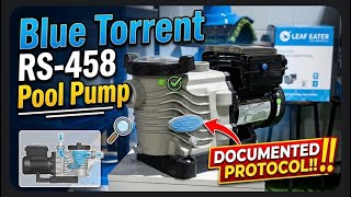 Blue Torrent 2.2HP Pool Pump. RS-485. DIY Automation. 