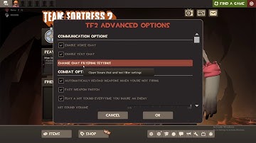 How to disable the profanity filter in all Source games.