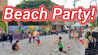 Pennington Gap Virginia Beach Party and Hawaiian Shirt Contest!