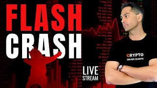 Bitcoin Crash  | Crypto Flash Crash | Crypto News | Bitcoin News 🔴 Live