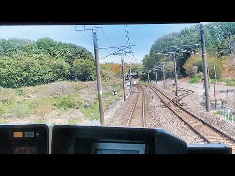 常磐線前面展望 我孫子→土浦 ＜Cabview Japanrail JR Joban Line Abiko → Tsuchiura＞