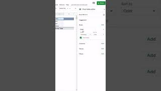 How to make a pivot table in Google Sheets!
