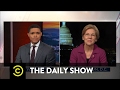Senator Elizabeth Warren Reacts to Being Silenced: The Daily Show