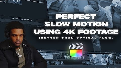 How To Create PERFECT Slow Motion In Final Cut Pro? (New Trick)