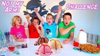 Not My Arms Homemade Ice Cream Challenge! screenshot 4