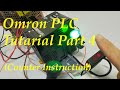 Omron PLC Training Tutorial part 4 ( Counter instruction ) | 欧姆龙 PLC 基础编程教學_计数器指令(第四集).