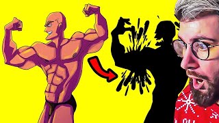 видео: Фейковые Мускулы, С Которыми Что-То Пошло Не Так. Часть 2 | РЕАКЦИЯ на WTFакт картинка: Фейковые Мускулы, С Которыми Что-То Пошло Не Так. Часть 2 | РЕАКЦИЯ на WTFакт