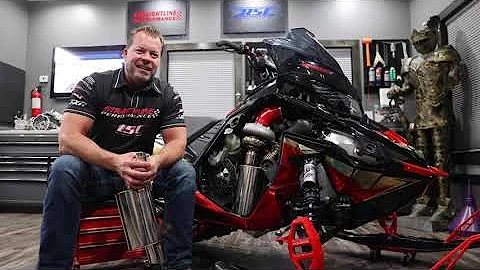Straightline Performance Stainless Trail Muffler for Polaris 850 Boost Product Review by Jason Houle