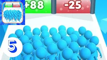 Count Masters All Levels Gameplay Part 5 - Android, iOS