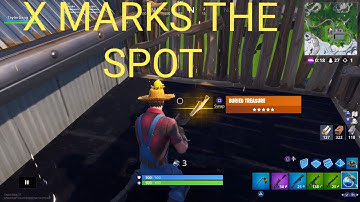 Fortnite New "Buried Treasure Map" Item and How it Works | X Marks the Spot