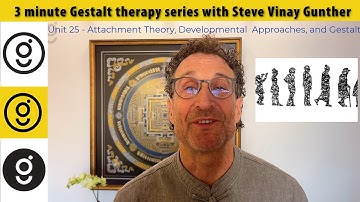 Attachment, Developmental Approaches and Gestalt therapy • 3 minute Gestalt series #25