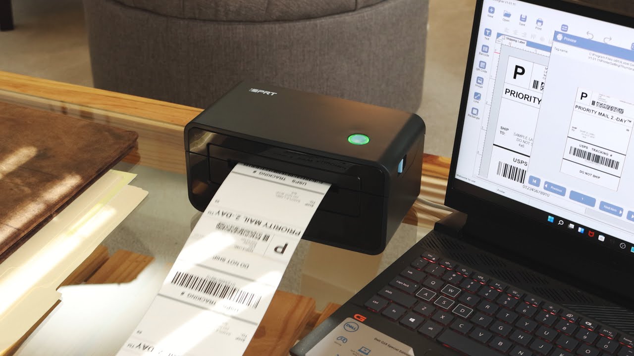 Thermal Label Printer iDPRT SP410 Unboxing and Demo Review Central Newest Tech Devices